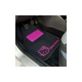 ALFOMBRA HELLO KITTY NEGRA