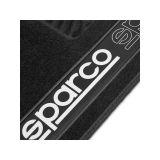 JGO. ALFOMBRA SPARCO MOQUETA F510 NEGRA/NEGRA CS4