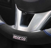 FUNDA VOLANTE SPARCO S122 AZUL/NEGRO