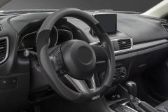 FUNDA VOLANTE SPARCO GRIS/NEGRO