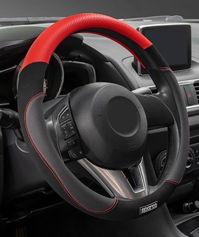 FUNDA VOLANTE SPARCO S122 ROJO