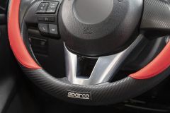 FUNDA VOLANTE SPARCO S128 ROJO