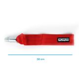 CINTA DE REMOLQUE ROJA CON TORNILLO