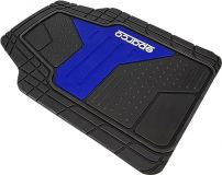 JGO. ALFOMBRA F511 NEGRO/AZUL PVC