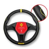 FUNDA VOLANTE MOMO SUPERGRIP UNIVERSAL NEGRO/AMARI