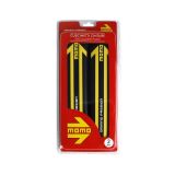 JGO. ALMOHADILLAS MOMO CINTURÓN COCHE NEGRO MATE