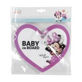 BEBÉ MINNIE MOUSE A BORDO I69