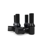 TORNILLOS RUEDA M12X1.25 LLAVE 17/19 L:27MM NEGRO