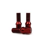 TORNILLOS RUEDA M12X1.25 LLAVE 17/19 L: 27MM ROJO