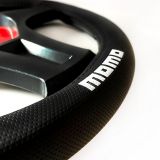 FUNDA VOLANTE MOMO SUPERGRIP UNIVERSAL NEGRO/ROJO