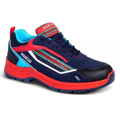 ZAPATILLA SPARCO INDY S3 MARTINI-R T42 AZUL/ROJO