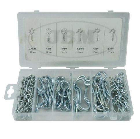 ESTUCHE DE TORNILLOS DE GANCHO