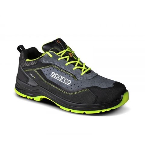 ZAPATILLA SPARCO INDY S1P ESD T42 GRIS/AMARILLO