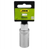 VASO DE BUJIA HEX. DE 18MM 3/8