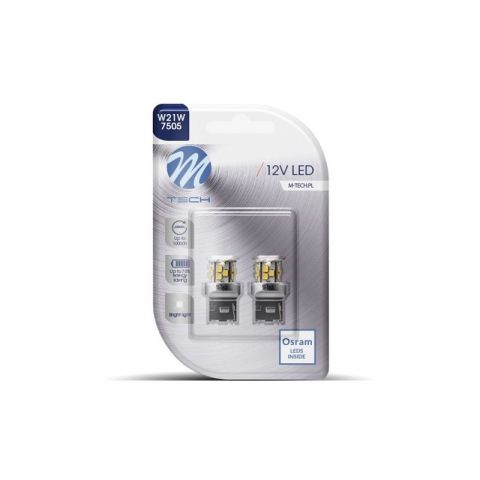 LÁMPARAS LED BLANCO12V T20 21W