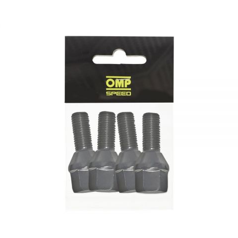 SET TORNILLOS OMP M12X1.5 LLAVE 19 LARGO 28MM CONE