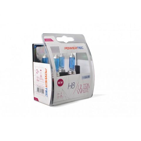 LÁMPARAS MTECH HALÓGENA 12V ULTRA BLANCO H8 35W