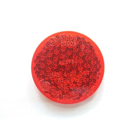 CATADIÓPTRICO REDONDO ROJO AUTOADHESIVO