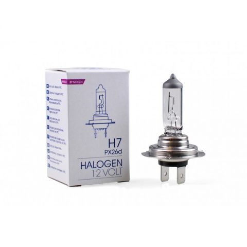 LÁMPARA HALOGENA MTECH H7 12V 55W PX26D