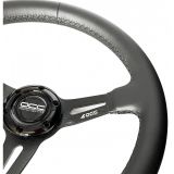 VOLANTE SEMIDESPLAZADO CLASSIC PIEL DE NAPPA NEGRO