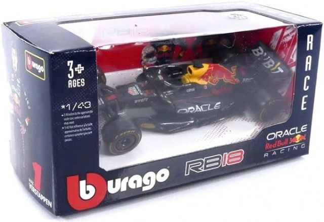 BURAGO MAQUETA F1 RED BULL RAC  VERSTAP 1:43