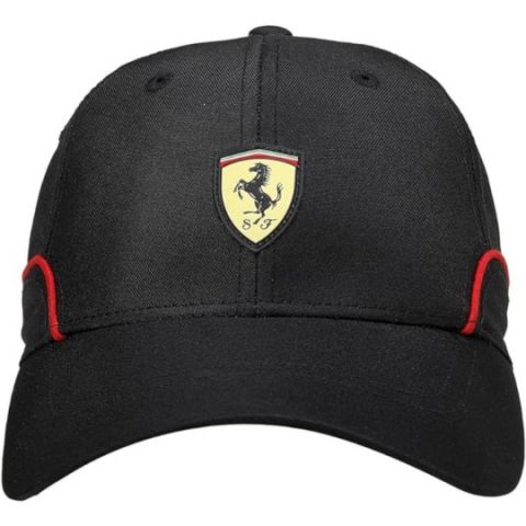 GORRA FERRARI MENS RACE NEGRA/ROJA
