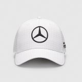 GORRA MERCEDES LEWIS HAMILTON BLANCA