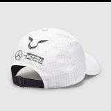 GORRA MERCEDES LEWIS HAMILTON BLANCA