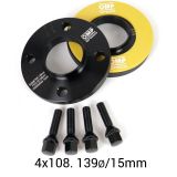 SET SEPARADORES OMP SPEED 15MM 4X108 65.1 M12X1.25