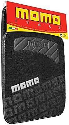 JGO ALFOMBRAS MOQUETA UNIVERSAL MOMO LOGO GRIS