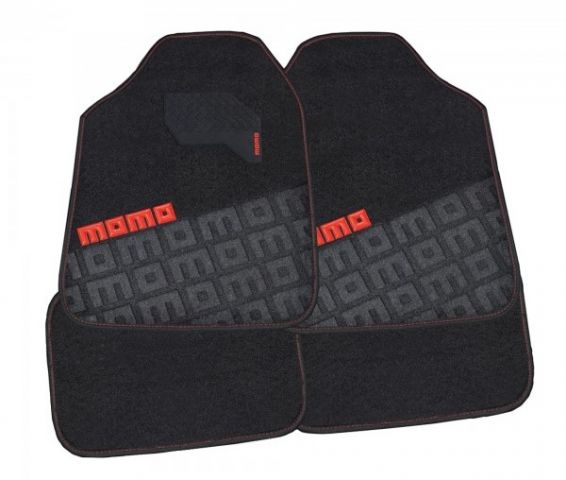 JGO ALFOMBRAS MOQUETA MOMO LOGO ROJO