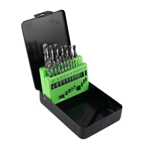 ESTUCHE DE BROCAS HELICOIDALES 1-10MM HSS 4341