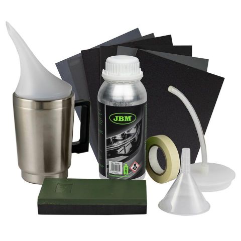 KIT DE RESTAURACIÓN DE FAROS COM POLÍMERO LÍQUIDO