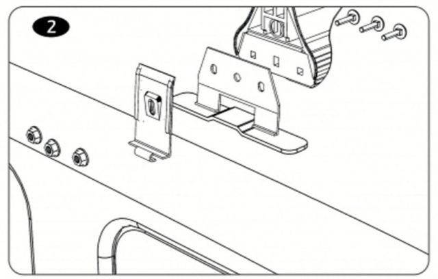 KIT ANCLAJE TECK FIX 422 TOYOTA RAV-4 1999