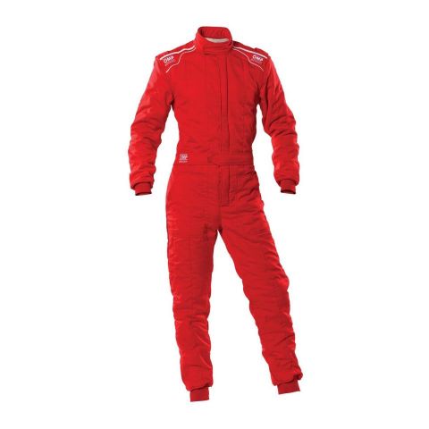 TRAJE DE CARRERAS OMP SPORT FIA 8856-2018 ROJO T-L