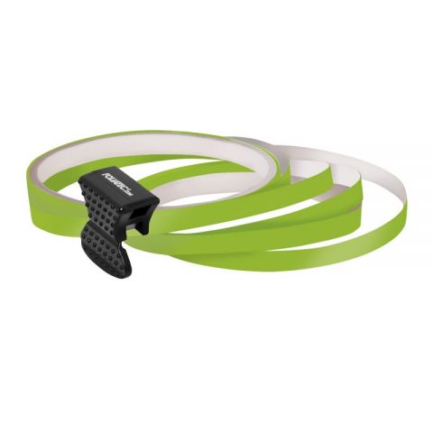 RAYA PARA LLANTA/DISEÑO VERDE CON AYUDA DE MONTAJE