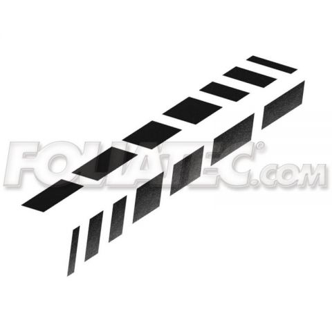 CARDESIGN ADHESIVO SHADES NEGRA MATE 77X9CM 2PIEZA