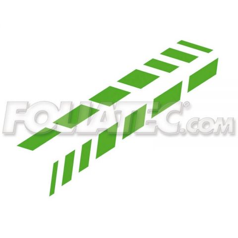 CARDESIGN ADHESIVO SHADES NEON VERDE 77X9CM 2PIEZA