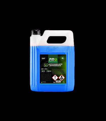 REFRIGERANTE G12-G12+ OAT 50% AZUL 5L. 