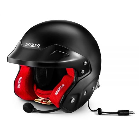 CASCO SPARCO RJ-I TALLA L NEGRO/ROJO