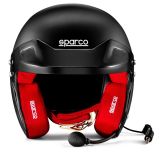 CASCO SPARCO RJ-I TALLA L NEGRO/ROJO