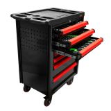 CARRO DE HERRAMIENTAS 7 CAJONES - ROJO