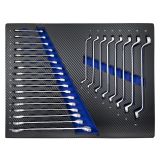 SET DE 4 MODULOS DE HERRAMIENTAS EVA CARBONO AZUL