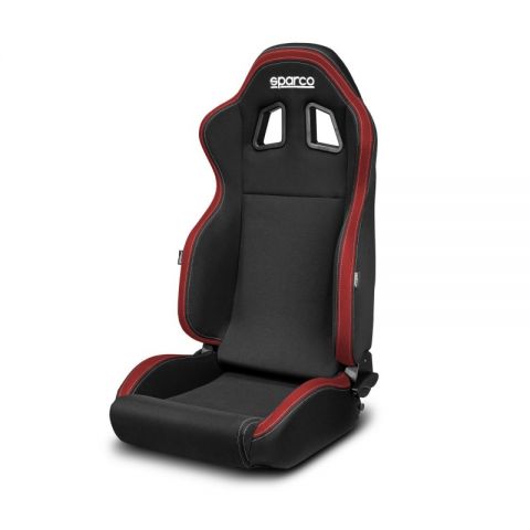 ASIENTO SPARCO R100 MY2022 NEGRO/ROJO