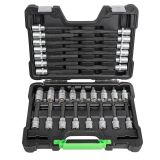 MALETÍN DE PUNTAS HEXAGONALES 30 PIEZAS