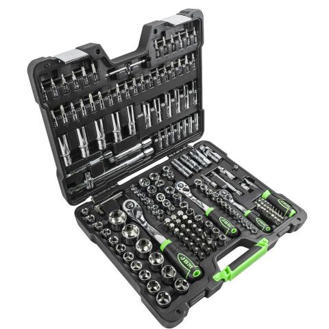 MALETÍN HERRAMIENTAS 179 PIEZAS VASOS HEXAGONALES 