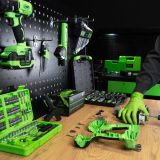 MESA DE TRABAJO PLEGABLE CON PANEL FRONTAL