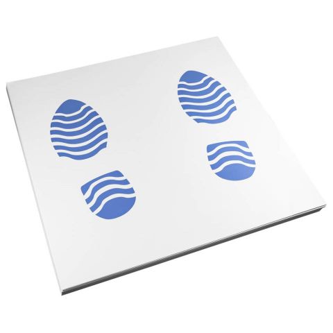 FUNDA POSAPIÉS ANÓNIMA EN PAPEL 250UDS