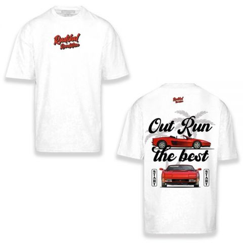 CAMISETA RADIKAL REVOLUTION OUT RUN BLANCA L