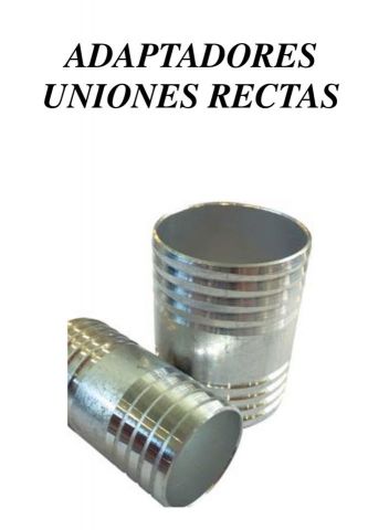 UNIÓN ALUMINIO PARA SILICONA Ø 80mm 50mm